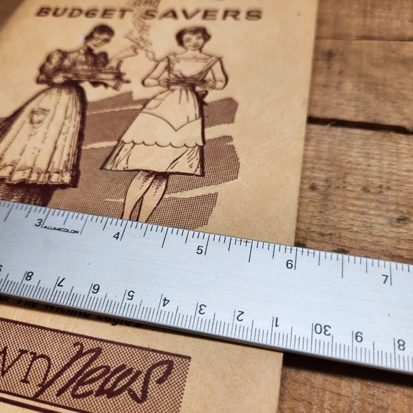 Rare Recipes and Budget Savers Community Cookbook from Wichita Eagle 1961 - Picture 7 of 8